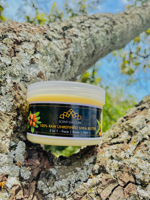 100% Raw Unrefined Shea Butter (Face, Body, Hair)