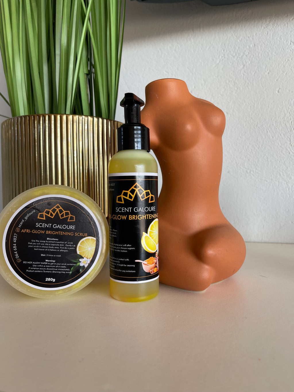 BRIGHTENING BODY OIL COMBO