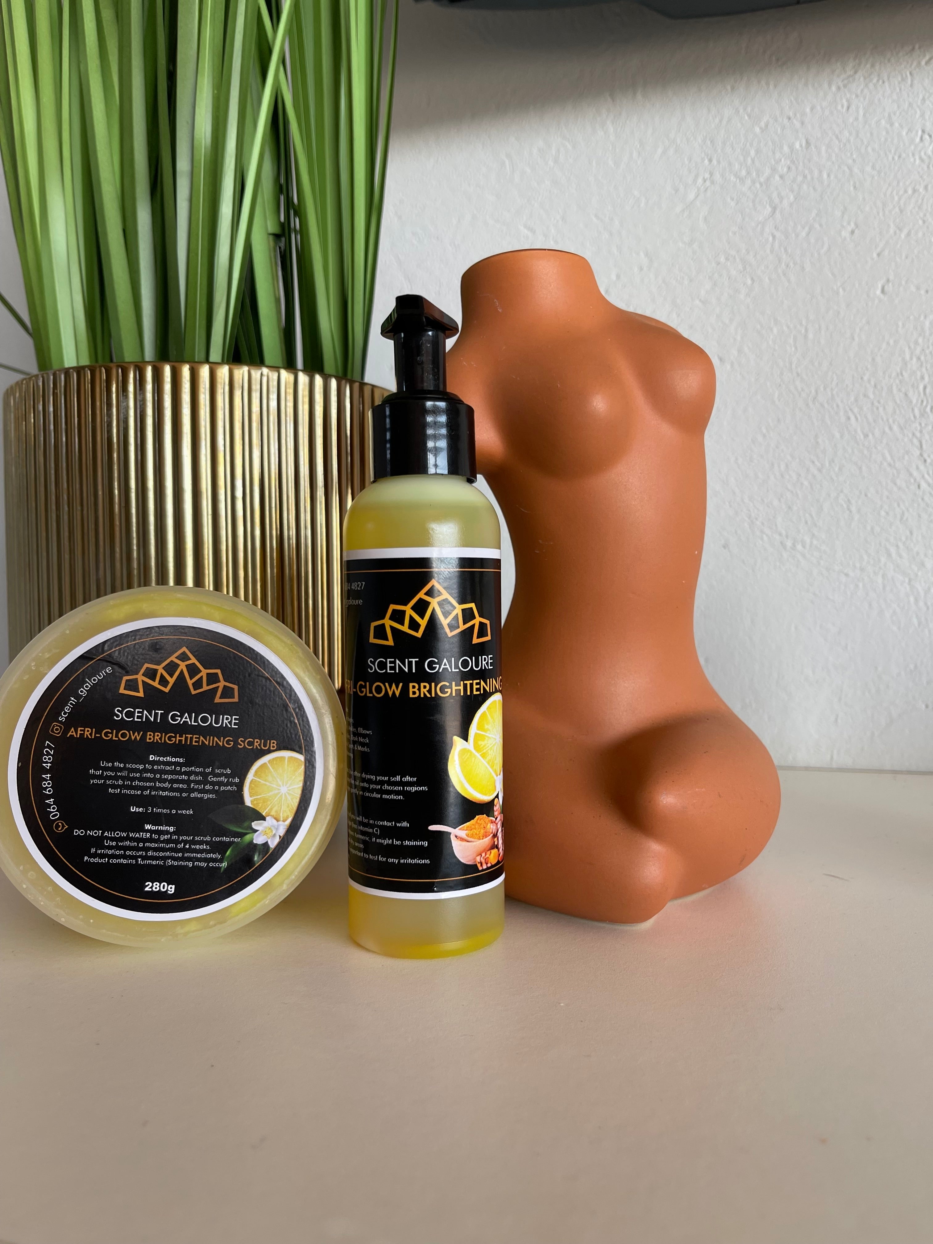 BRIGHTENING BODY OIL COMBO