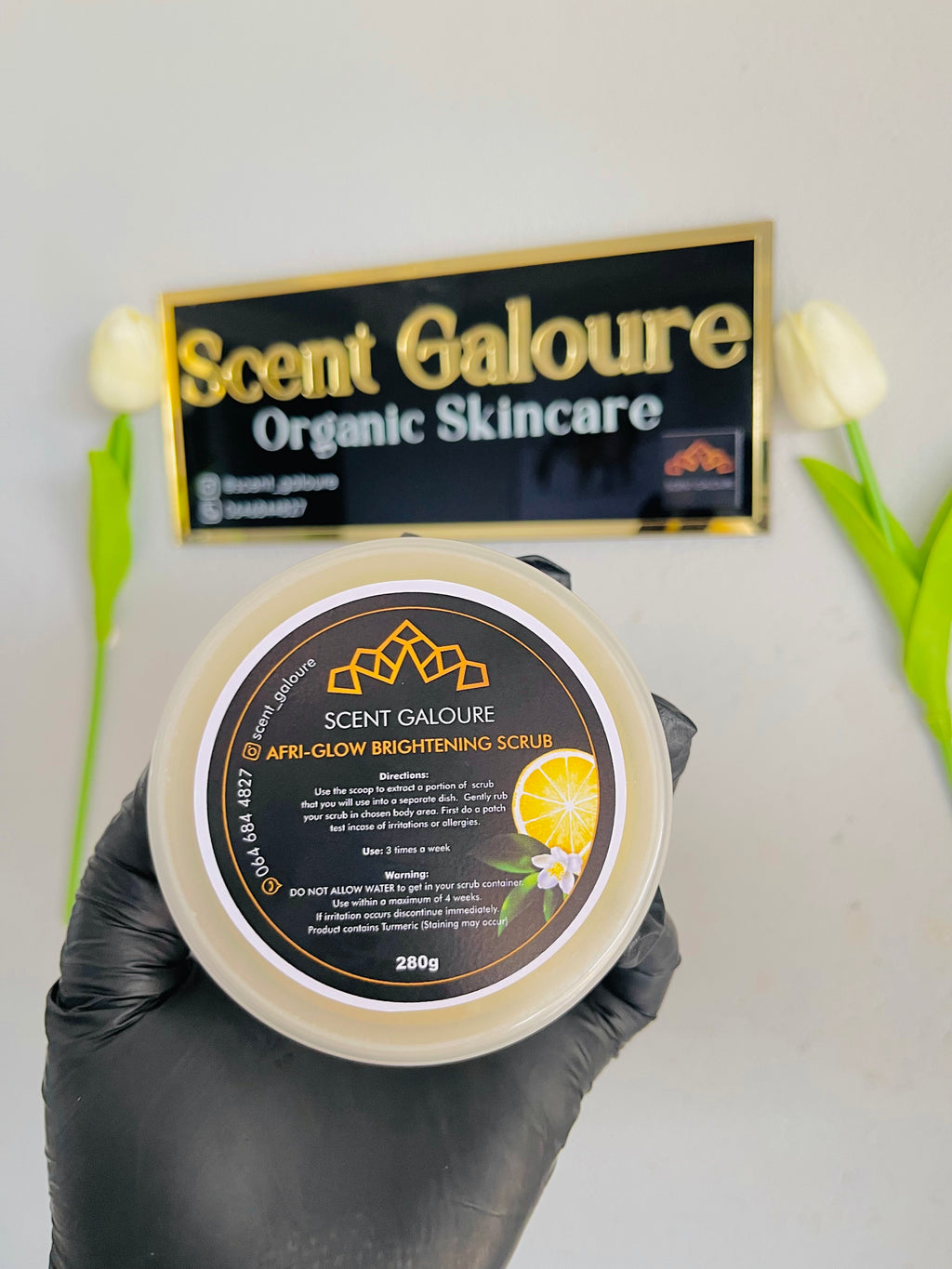 AFRIGLOW BRIGHTENING BODY SCRUB
