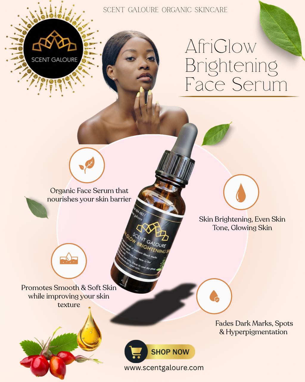 AfriGlow Brightening Face Serum