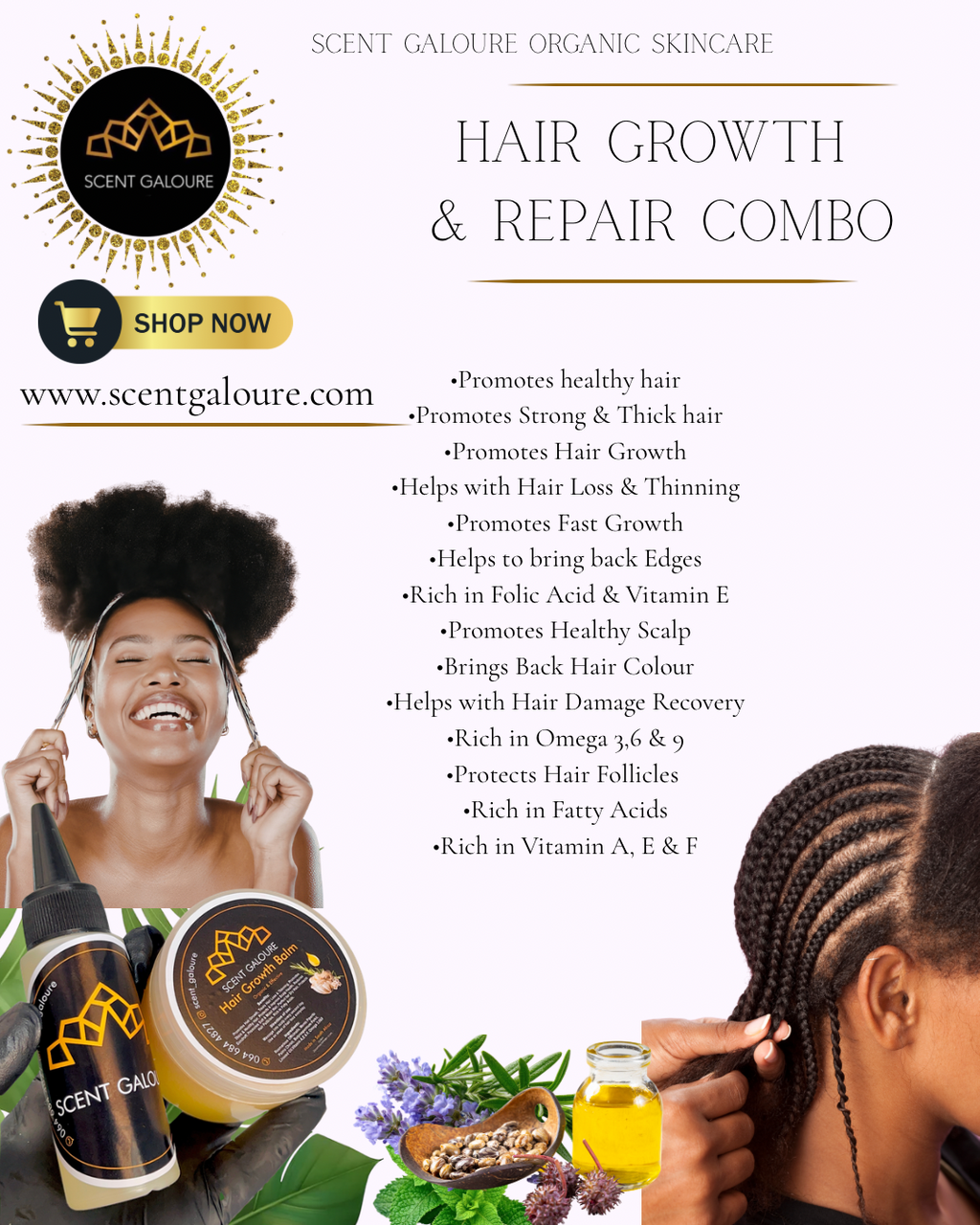 HAIR GROWTH & REPAIR COMBO