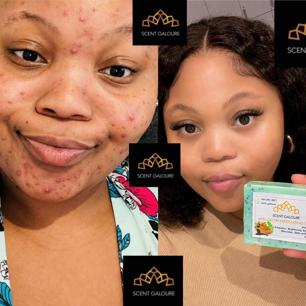 AfriGlow Exfoliating Face Soap