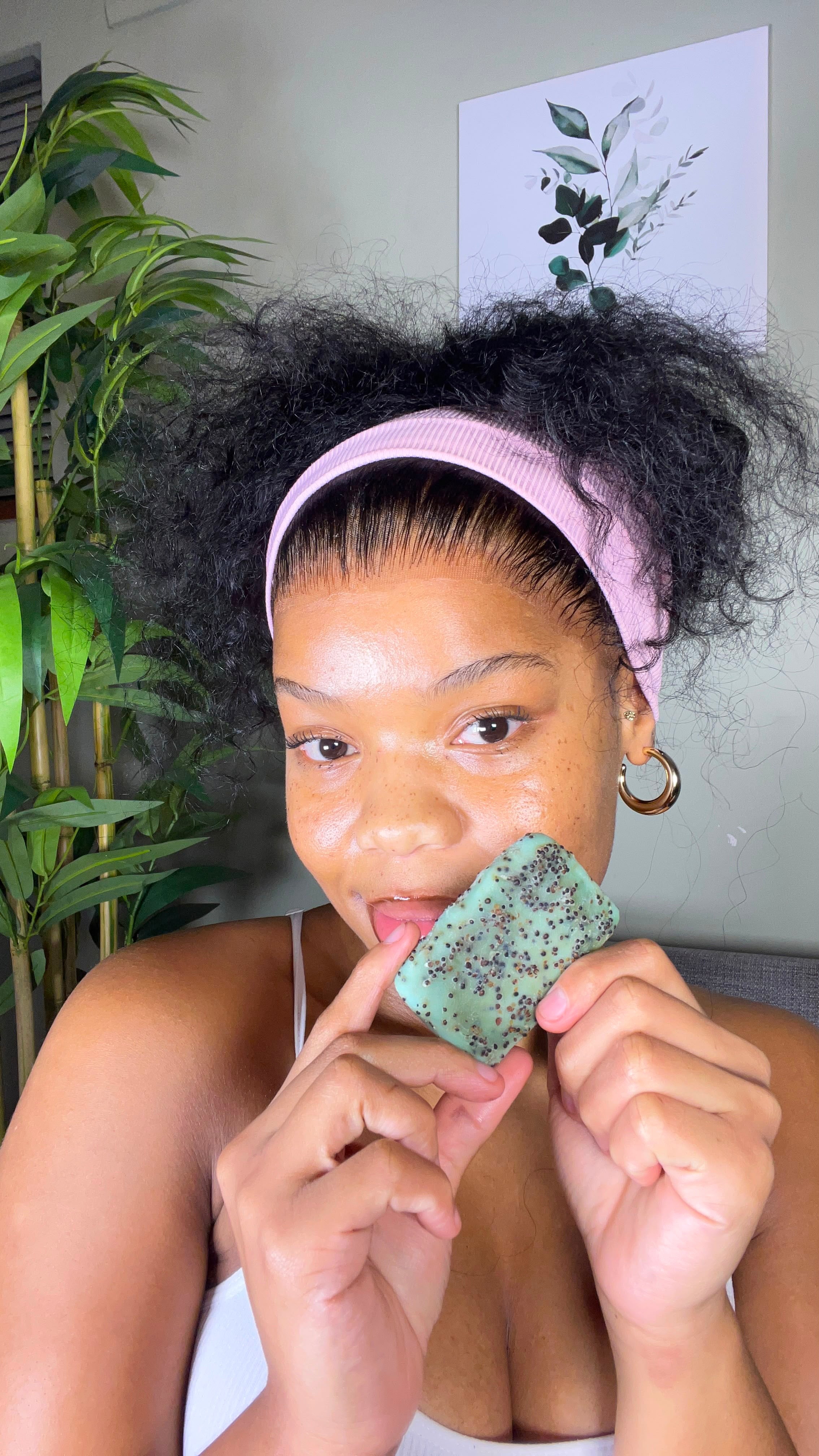 AfriGlow Exfoliating Face Soap