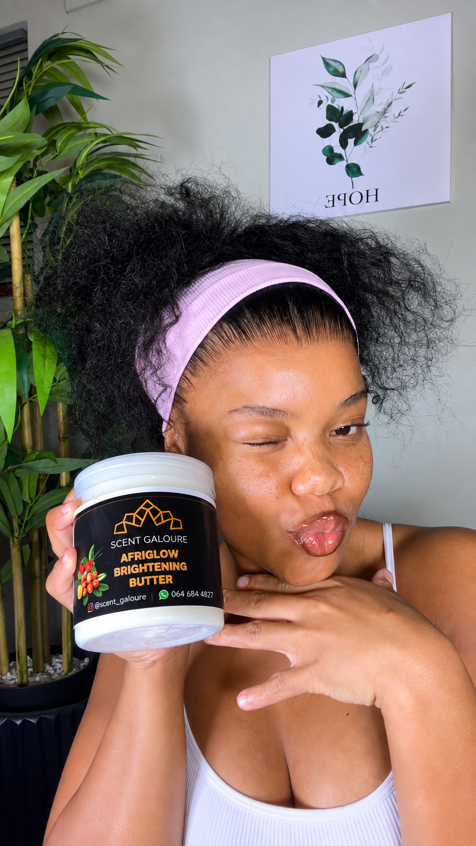 AFRIGLOW BRIGHTENING BODY BUTTER 500ml