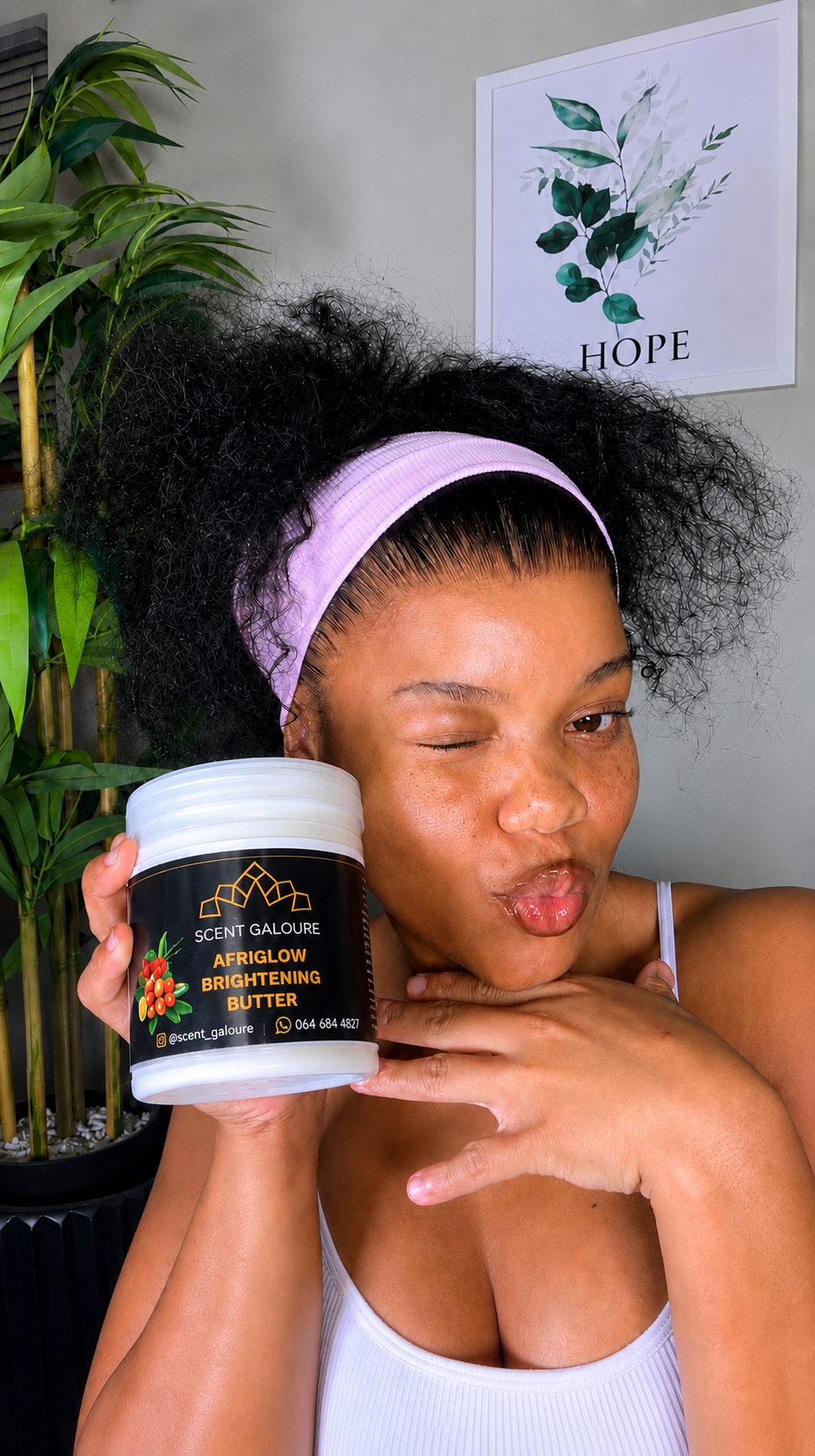AFRIGLOW BRIGHTENING BODY BUTTER 500ml