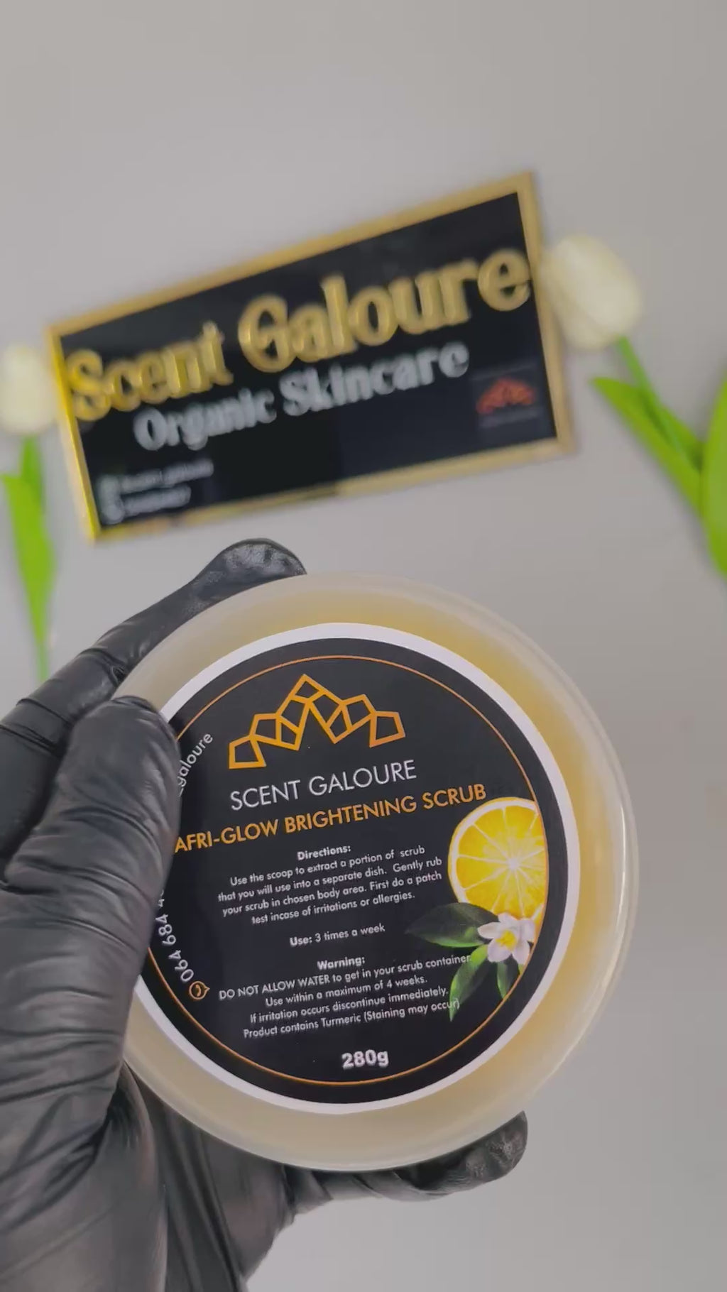 AFRIGLOW BRIGHTENING BODY SCRUB