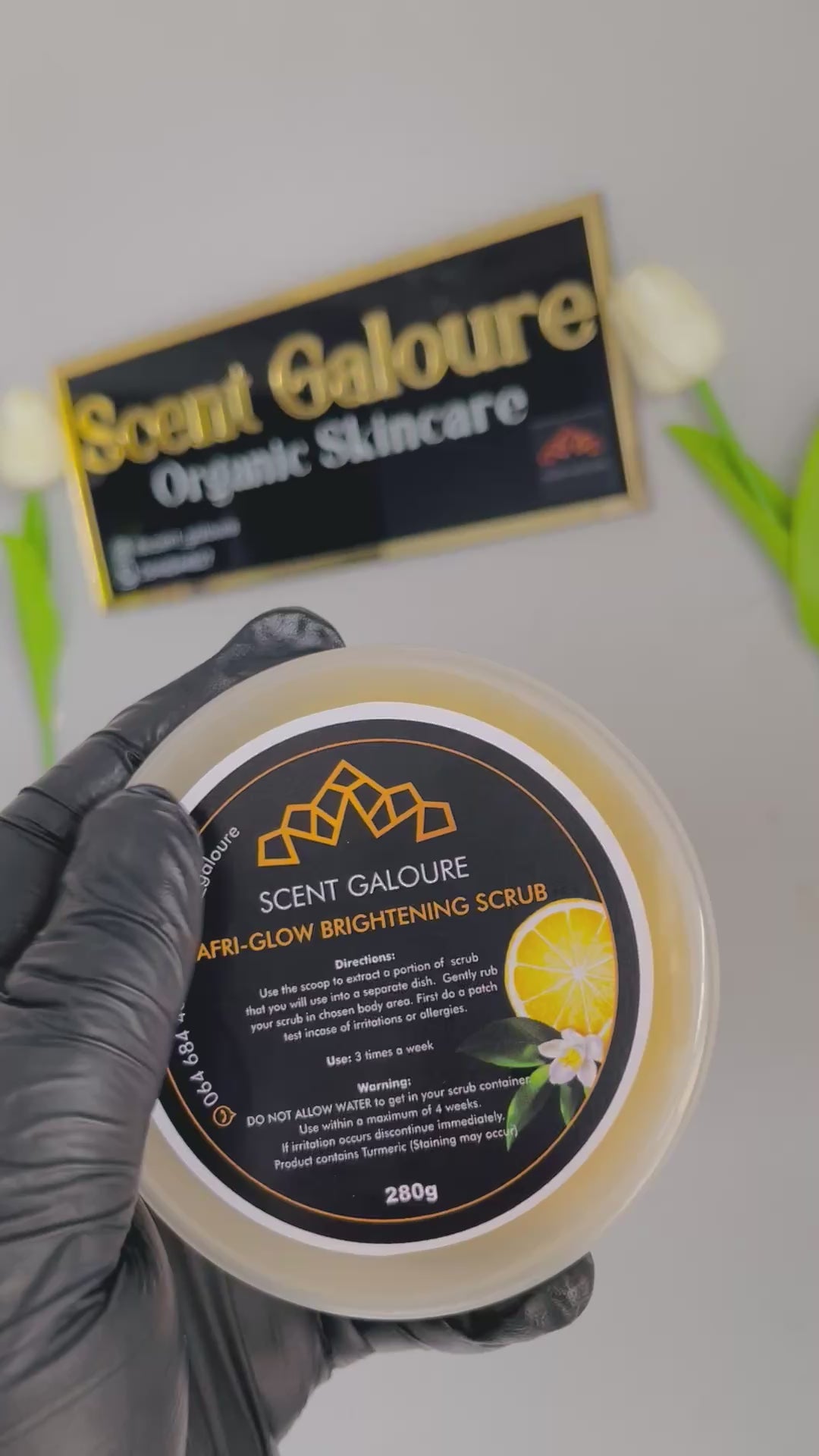 AFRIGLOW BRIGHTENING BODY SCRUB