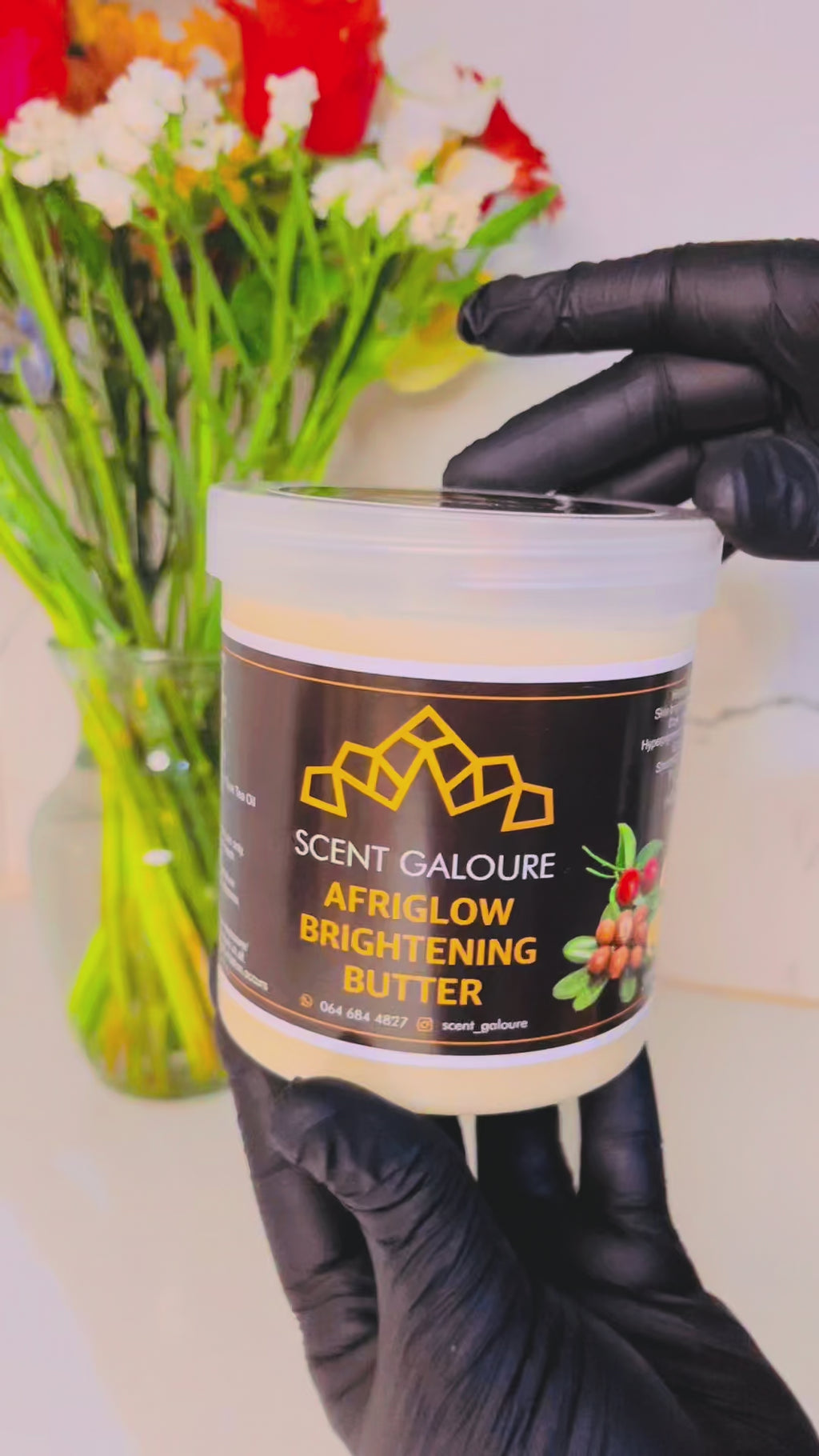 AFRIGLOW BRIGHTENING BODY BUTTER 500ml