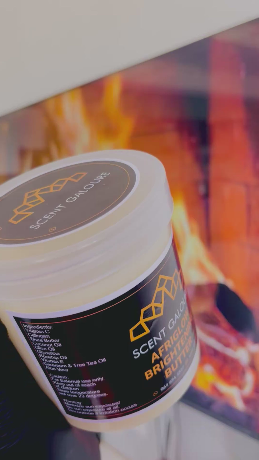 AFRIGLOW BRIGHTENING BODY BUTTER 500ml